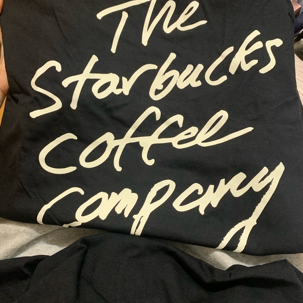 Starbucks® Black Tumbler and Store T-Shirt - Picture 3 of 8